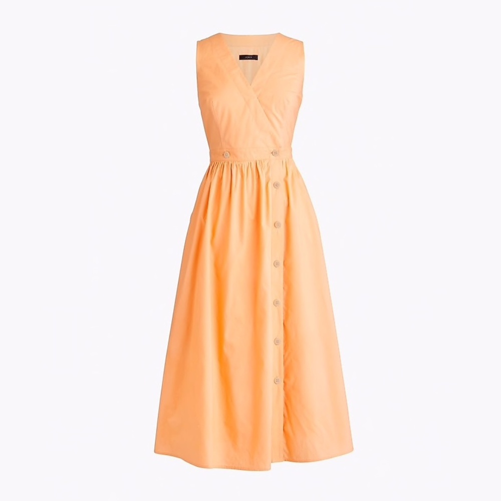 Brand New Tall A-Line Sleeveless Shirt Dress